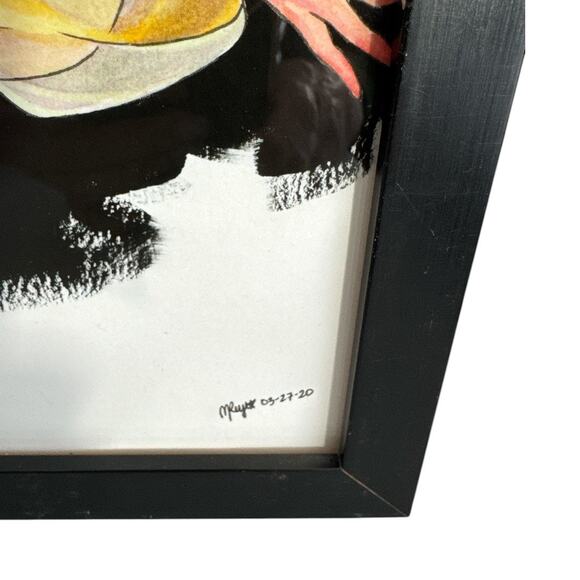 Hermes God Mercury Romantic Print with Signature M. Reyes - Picture 2 of 9